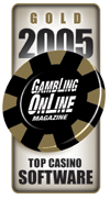 Cryptologic won Top Casino Software award 2005