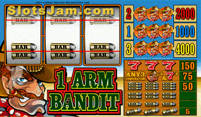 1 Armed Bandit Slots