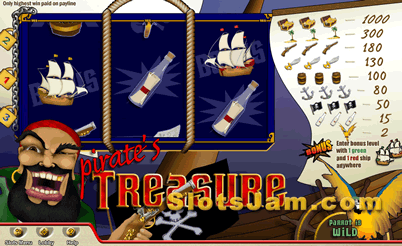 Pirates Treasure Slots