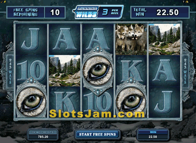 Untamed  Wolf Pack Slots Free Spins
