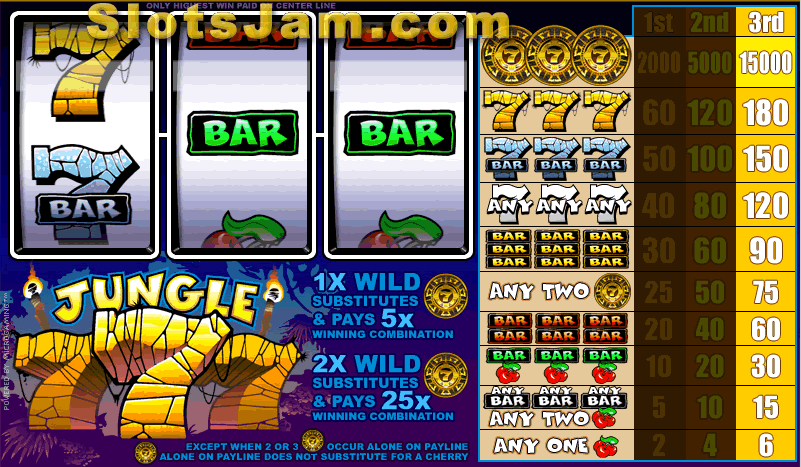 Free Jungle Slots Casino