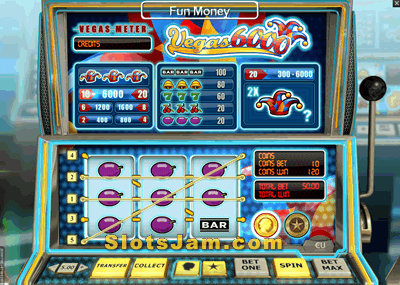 Vegas 6000 Slots Bonus Game