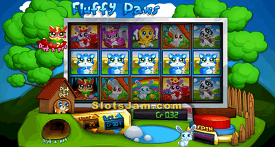 Fluffy Paws Slots Bonus Game