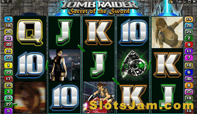 Tomb Raider - Secrets of the Sword Slots