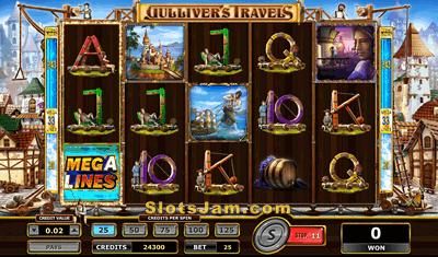 Gulliver's Travels Slots Bonus Game