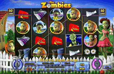 The Zombies Slots Bonus Game