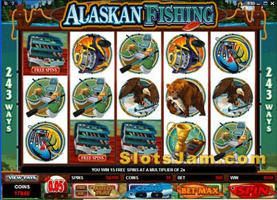 Alaskan Fishing Slots Free Spins