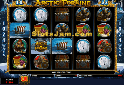 Arctic Fortune Slots Free Spins