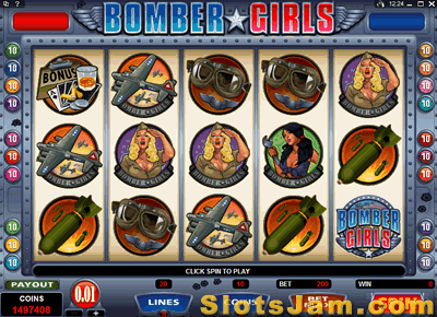 Bomber Girls Game tiri gratis Preview