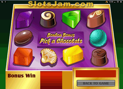Chocolate Factory Bonbon Box Gioco Bonus Preview