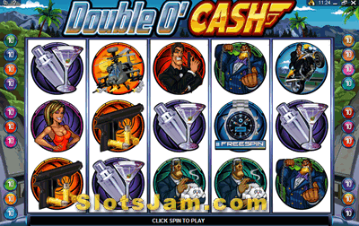 Double O Cash Slots Mission Bonus Game