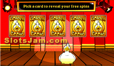 Golden Goose Genies gems Slots Bonus Game