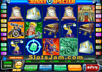 Jonny Specter Slots Bonus Game