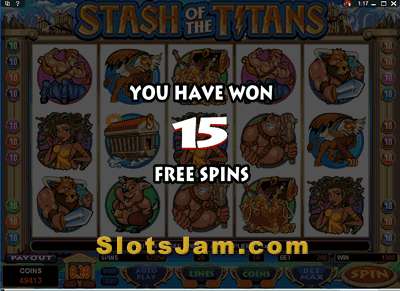 Stash of the Titans Slots tiri gratis