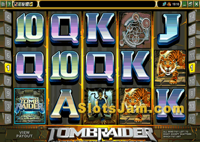 Tomb Raider Slots Bonus Game