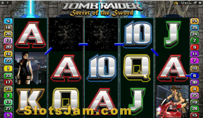 Tomb Raider - Secrets of the Sword Slots tiri gratis