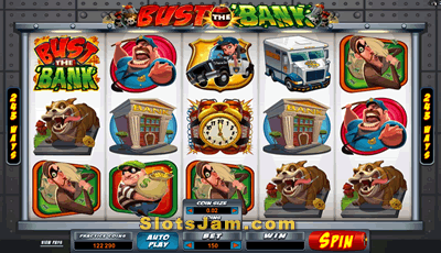 Bust the Bank Slots Bonus Game