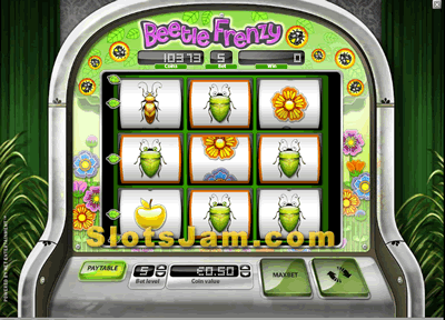 Beetle Frenzy Slots Bonus Game