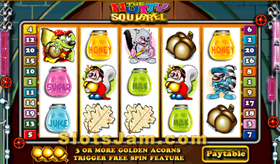 The Nutty Squirrel Slots