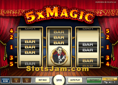 5x Magic Slots Bonus Game