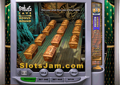 Goblins Cave Slots Bonus Gamble Game