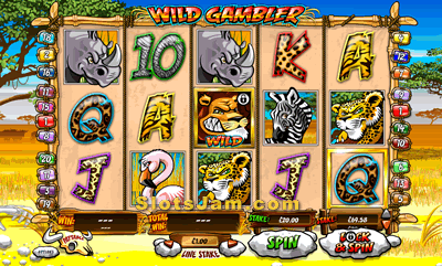 Wild Gambler Slots Bonus Game