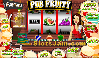 Pub Fruity Slots