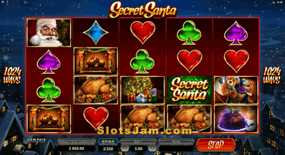 Secret Santa Slots Bonus Game