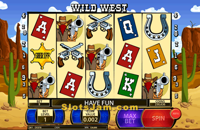 Wild West Slots Bonus Game