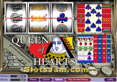 Queen Of Hearts Slots
