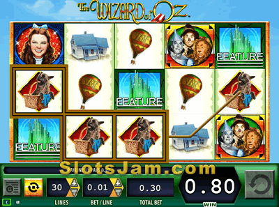 Wizard of Oz Slots Bonus Game