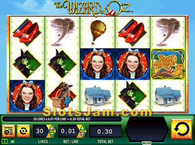 Wizard of Oz Slots Bonus Game